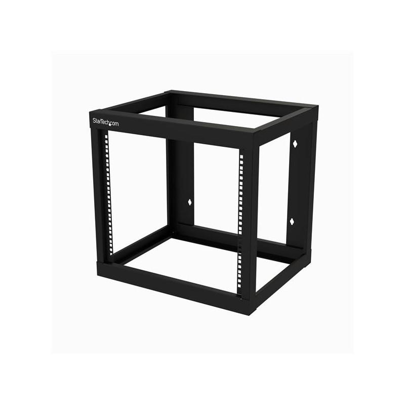StarTech.com Rack de 9U de Montaje en Pared- de Marco Abierto - con 18IN de Profundidad RK919WALLO