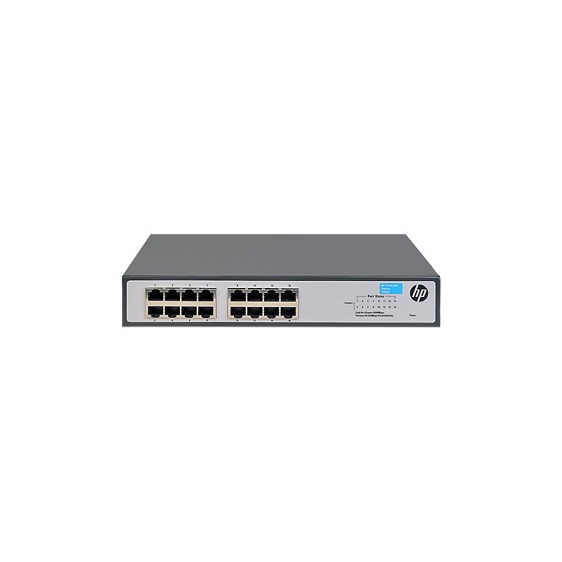 HP 1420-16G 16 puertos RJ-45 Gris JH016AABB JH016AABB