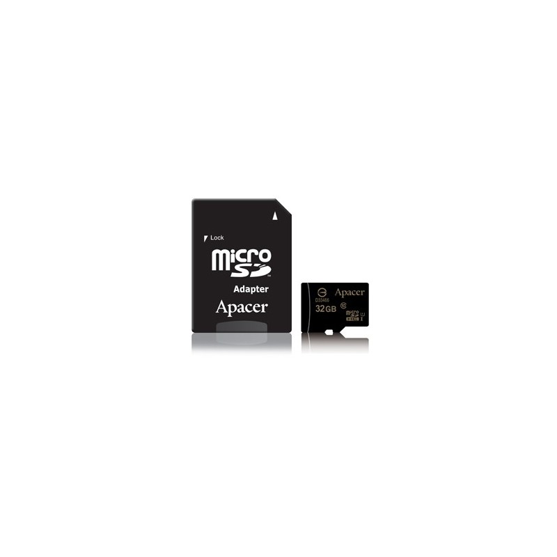 Apacer microSDHC UHS-I Class10 32GB - Clase 10 AP32GMCSH10U1-R