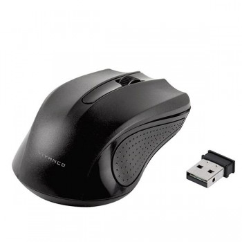 Vivanco 36639 ratón RF inalámbrico Óptico 1000 DPI Ambidextro