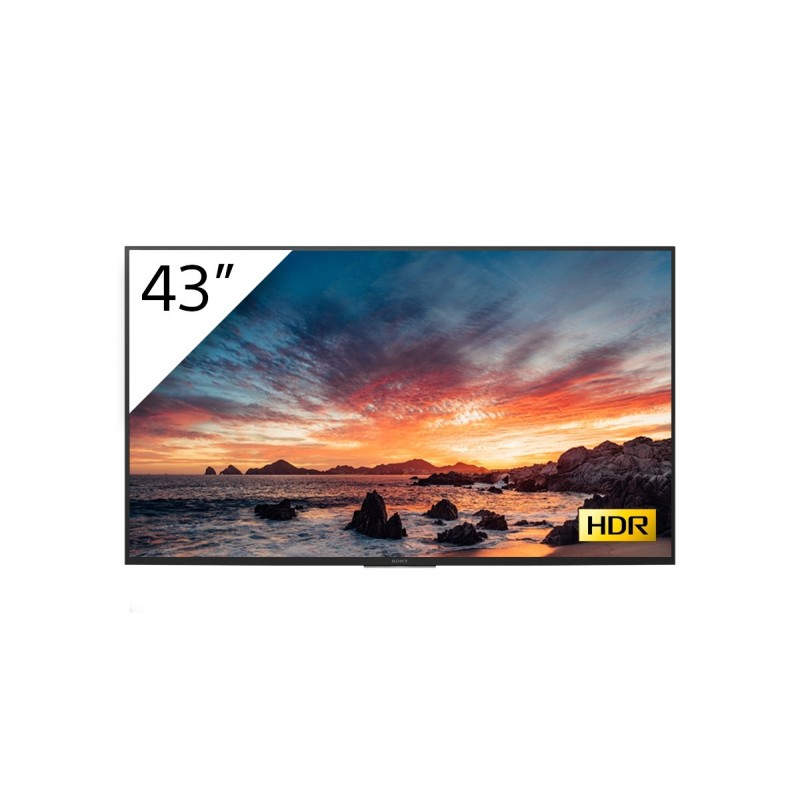 Sony FWD-43X80H T - 42.5" - IPS 4K Ultra HD - Señalización digital - Negro