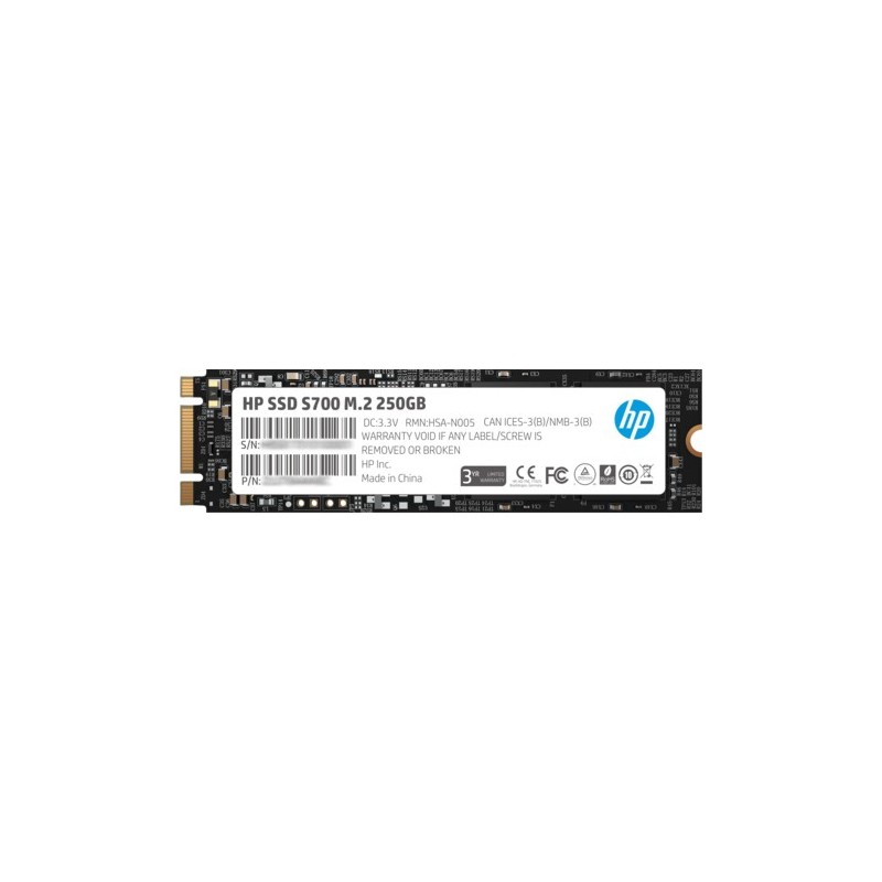HP S700 M.2 250 GB SATA III TLC 2LU79AAABB