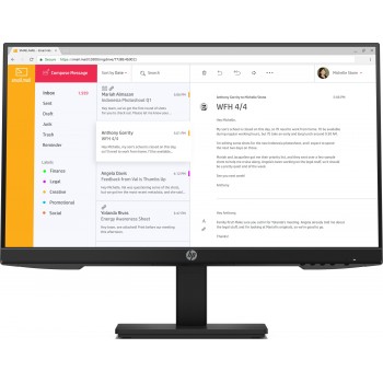 HP P24h G4 - 23.8" - 1920x1080 - Full HD IPS 7VH44AAABB