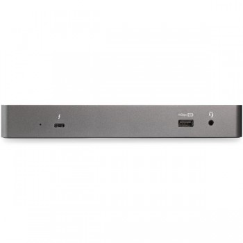 StarTech.com Dock Thunderbolt 3 con Compatibilidad para Ordenadores Portátiles USB-C TB3CDK2DPUE