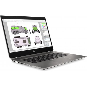 HP ZBook x360 G5 Plata 3840 x 2160 Pixeles Pantalla táctil Intel® Core™ i9 i9-8950HK 5UC05EAABE