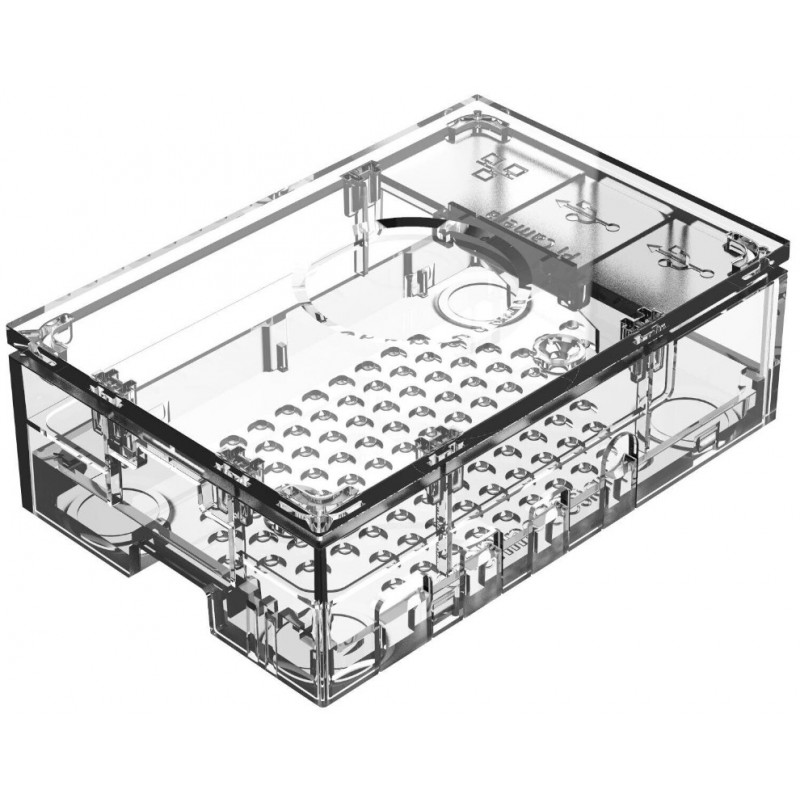 Raspberry Pi caja Transparente ASM-1900136-01