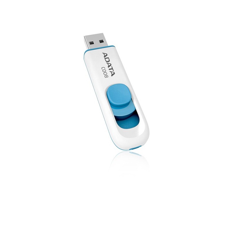 ADATA C008 - 32 GB USB tipo A 2.0 Azul, Blanco AC008-32G-RWE