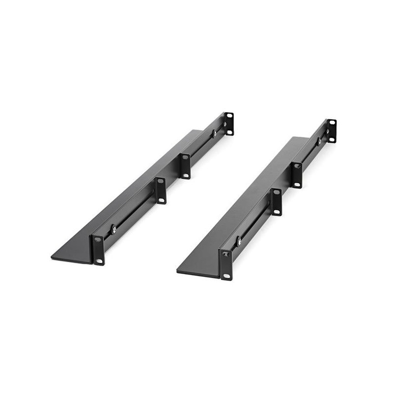 StarTech.com Rieles 1U para Rack de Servidores con Profundidad Ajustable UNIRAILS1UB