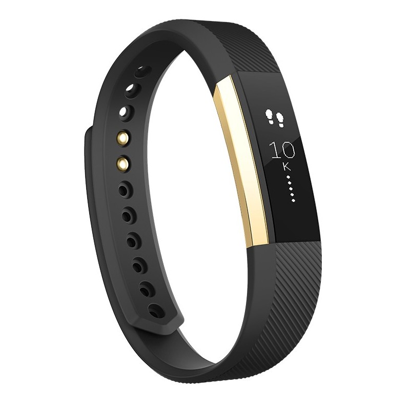 Fitbit Alta - Negro, Oro OLED FB406GBKS-EU