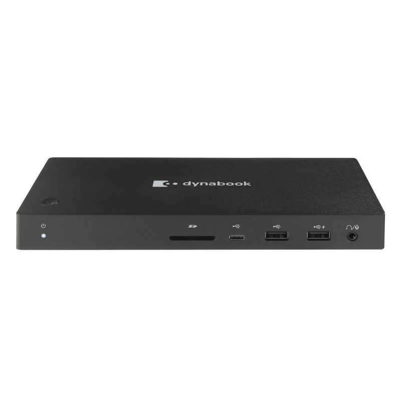Toshiba Dynabook USB-C dock Alámbrico USB 3.0 (3.1 Gen 1) Type-C Negro PA5356E-1PRP