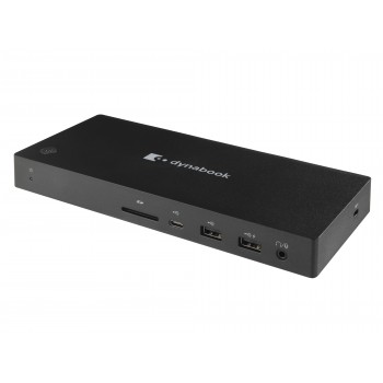 Toshiba Dynabook USB-C dock Alámbrico USB 3.0 (3.1 Gen 1) Type-C Negro PA5356E-1PRP