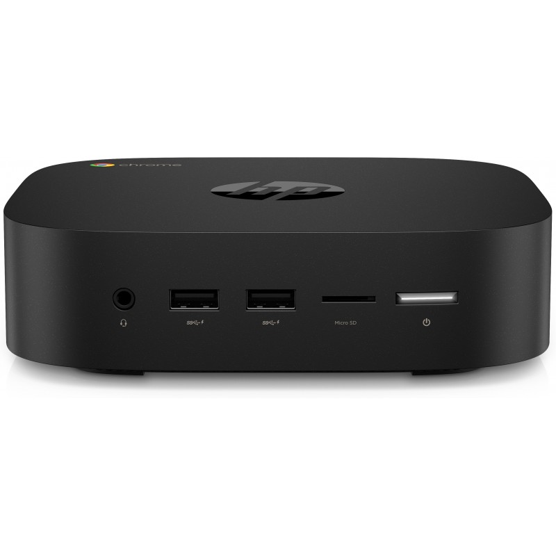 HP Chromebox G2 Intel® Celeron® 3865U 4 GB DDR4-SDRAM 32 GB SSD Negro Mini PC 3QM63EAABE