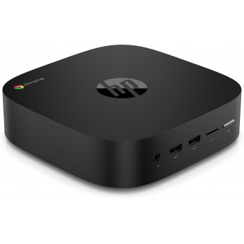 HP Chromebox G2 Intel® Celeron® 3865U 4 GB DDR4-SDRAM 32 GB SSD Negro Mini PC 3QM63EAABE