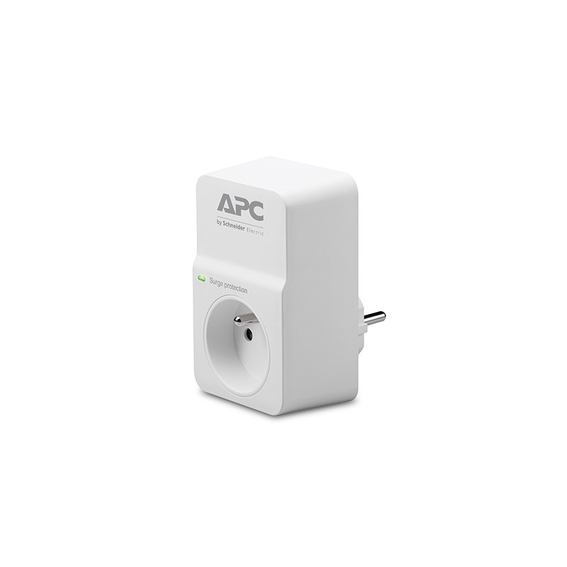 APC SurgeArrest 1 limitador de tensión 230 V Blanco PM1W-FR