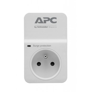 APC SurgeArrest 1 limitador de tensión 230 V Blanco PM1W-FR
