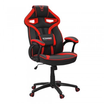 (Reacondicionado) Woxter Stinger Station Alien, Silla para videojuegos de PC, Universal, 150 kg, Asi GM26-055