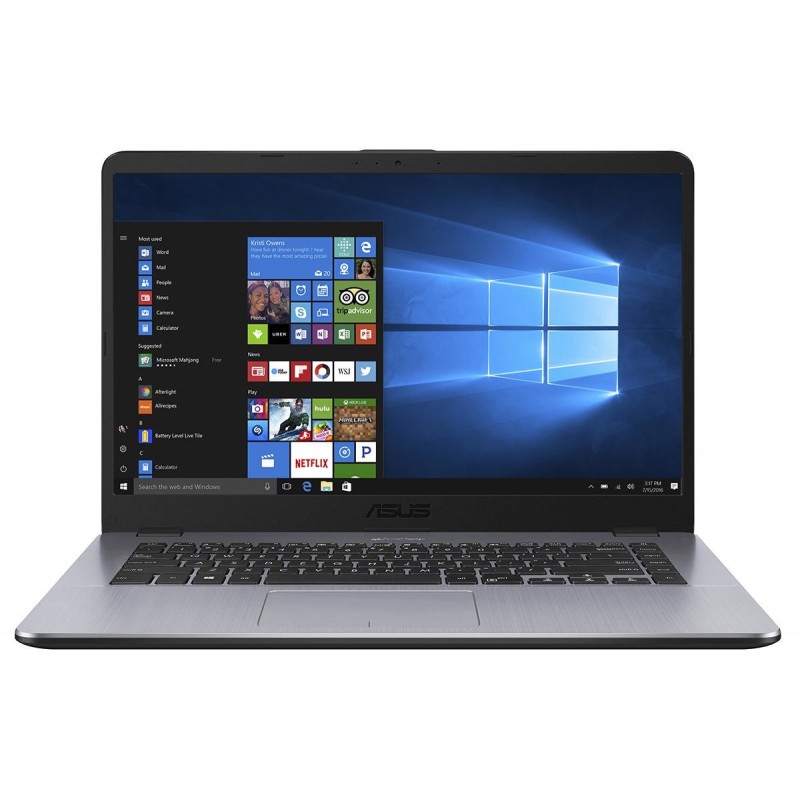 ASUS VivoBook 15 X505BA-BR496 Gris - 15.6" - 1366x768 - AMD A6 - 4GB - 256GB SSD - Endless OS 90NB0G12-M07640