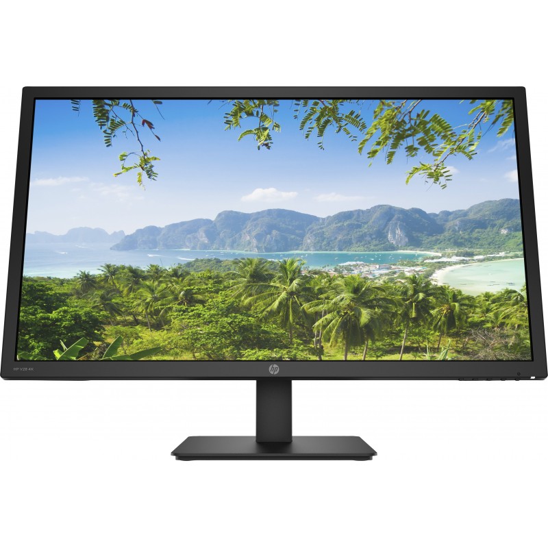 HP V28 - 28" - 3840x2160 - 4K Ultra HD LED - Negro 8WH58AAABB
