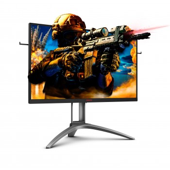 AOC AG273QZ - 27" - 2560x1440 - WQHD LED - Negro, Rojo