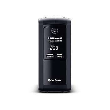 CyberPower VP700ELCD - UPS - Línea interactiva 700 VA 390 W 3 salidas AC