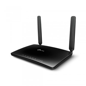 TP-LINK N300 4G LTE - Banda única (2,4 GHz) - Ethernet 3G Negro TL-MR6400 V2