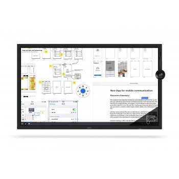 NEC MultiSync C861Q SST - 86" - LCD 4K Ultra HD Táctil - Negro 60004576