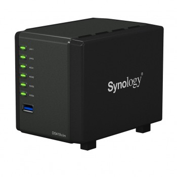 Synology DiskStation DS419slim - Negro