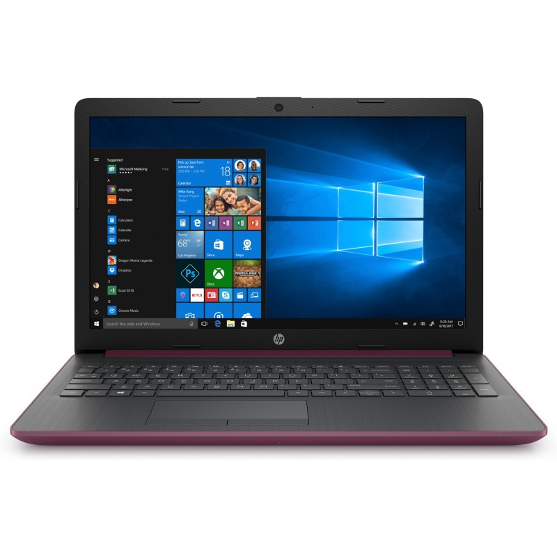 HP 15-da1093ns Borgoña - 15.6" - 1366x768 - Intel Core i5 - 8GB - 256GB SSD - Windows 10 Home 6LG00EAABE