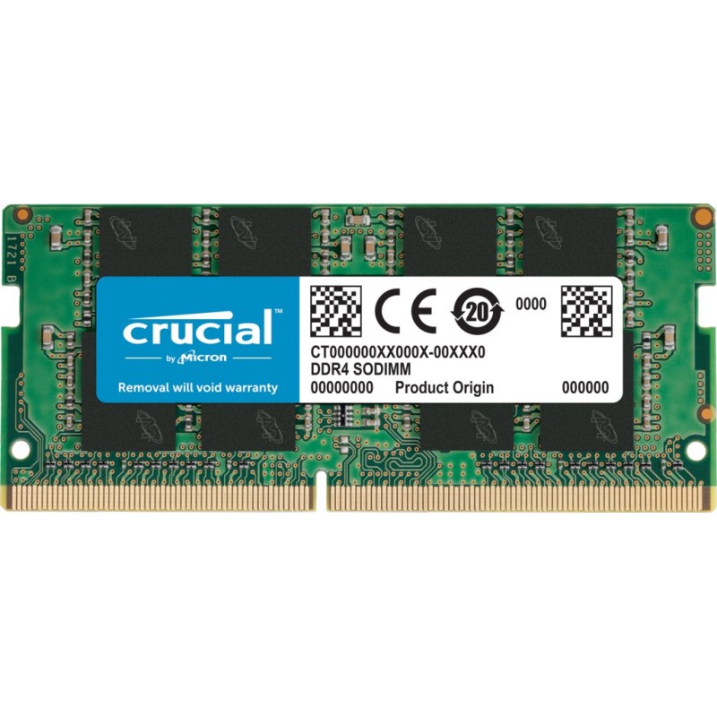 Crucial 8GB - 1 x 8 GB DDR4 2666 MHz CT8G4SFRA266