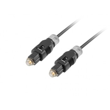 Lanberg CA-TOSL-10CC-0030-BK cable de fibra optica 3 m TOSLINK Negro