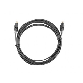 Lanberg CA-TOSL-10CC-0030-BK cable de fibra optica 3 m TOSLINK Negro