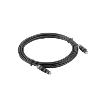 Lanberg CA-TOSL-10CC-0030-BK cable de fibra optica 3 m TOSLINK Negro