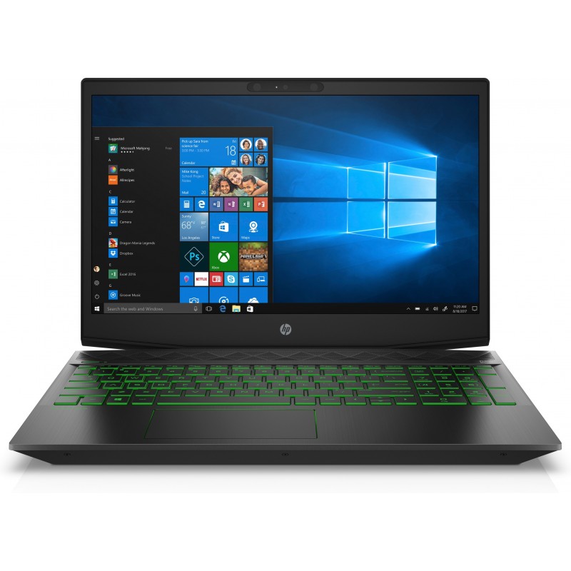 HP Pavilion Gaming 15-cx0005ns Negro - 15.6" - 1920x1080 - Intel Core i7-8750H - 8GB - 256GB SSD 3ZU75EA