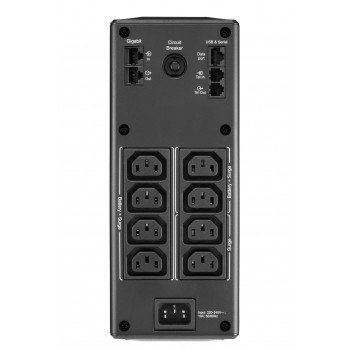 APC BR1300MI - (UPS) Línea interactiva 1300 VA 780 W 8 salidas AC