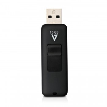 (Reacondicionado) V7 VF2 16GAR-3E flash USB 16 GB Negro VF216GAR-3E