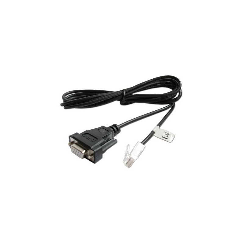 APC AP940-0625A - DB9 RJ45 Negro