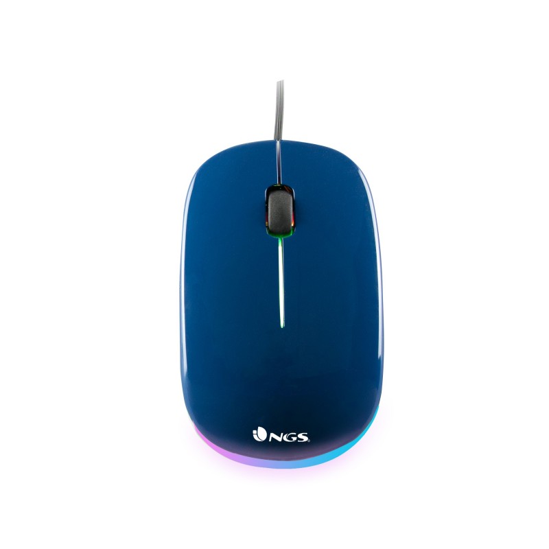 NGS Addict Blue - Óptico 1000 DPI Ambidextro ADDICTBLUE
