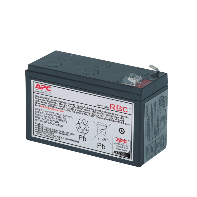 APC Battery Cartridge Replacement 17, Sealed Lead Acid (VRLA), Negro, 1 pieza(s) RBC177777