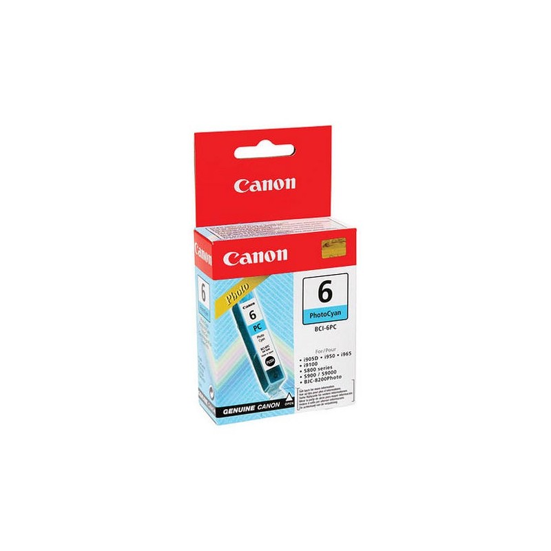 Canon BCI-6PC Original Fotos cian 1 pieza(s) 4709A002AA