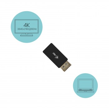 i-tec DisplayPort to HDMI Adapter 4K 60Hz DP2HDMI4K60HZ