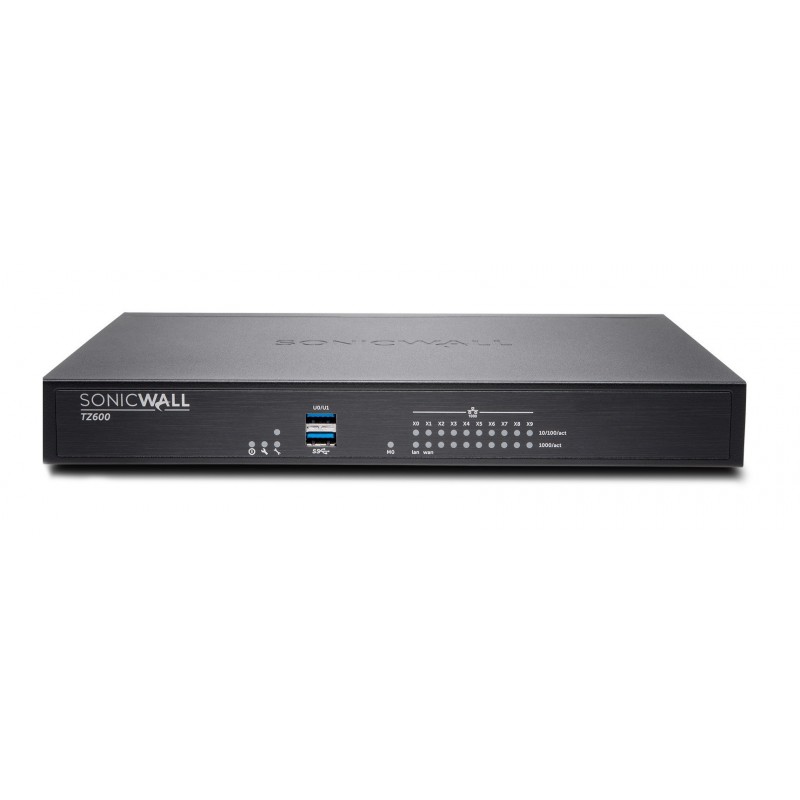 SonicWall TZ600 cortafuegos (hardware) 1500 Mbit s 01-SSC-1711