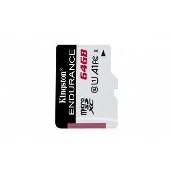 Kingston High Endurance 64 GB MicroSD Clase 10 UHS-I SDCE 64GB