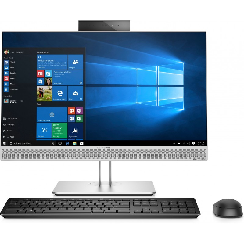 HP EliteOne 800 i7-8700 23,8 16 GB 512GB Windows 10 Pro 4KX18EAABE 4KX18EAABE