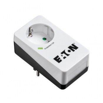 Eaton PB1D limitador de tensión 1 salidas AC 220 - 250 V Negro, Blanco