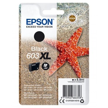 Epson Singlepack Negro 603XL Ink C13T03A14010