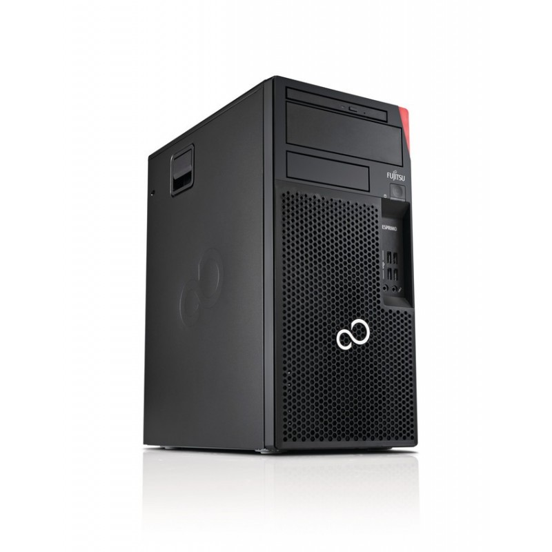 Fujitsu ESPRIMO P558 E85+ - Intel Core i5-8400 - 8GB - 256GB SSD - Negro, Rojo Micro Torre PC VFY P0558P254SES