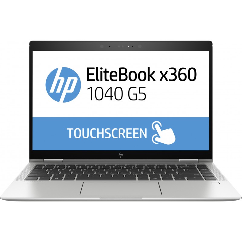 HP EliteBook x360 1040 G5 Negro, Plata Híbrido (2-en-1) 35,6 cm (14") 1920 x 1080 Pixeles Pantalla  5DF58EAABE