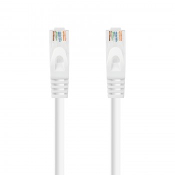Nanocable Cable de red latiguillo RJ45 LSZH Cat.6A UTP AWG24, Blanco, 2.0m 10.20.1802-W