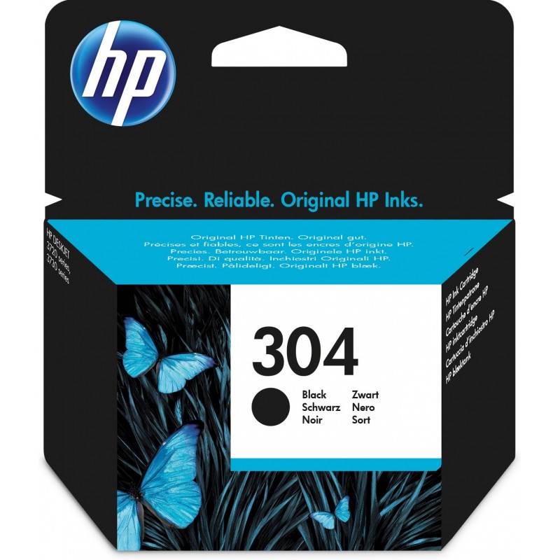 HP 304 Original Negro N9K06AEBA3