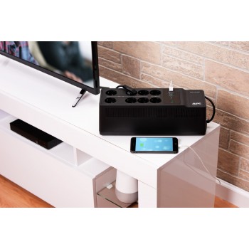 APC Back-UPS 850VA 230V USB Type-C and A charging ports - (Offline-) USV - USB Typ C - (UPS) En espe BE850G2-GR